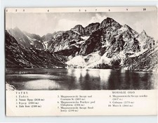 Postcard Morskie Oko & Tatra Mountains of Poland