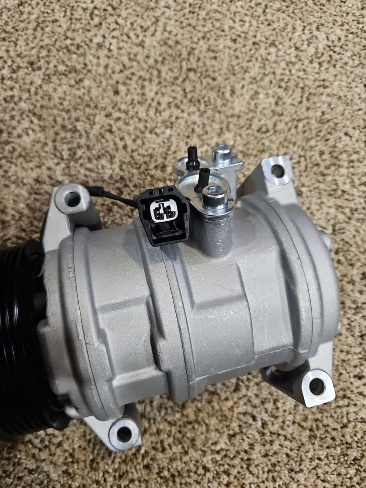 AC Compressor & A/C Clutch For 07-12 GMC Arcadia/Buick Enclave CO Chevy Traverse - Image 4 of 4