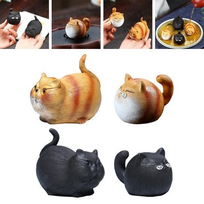 Chinesisches Teehaustier Kung Fu Teehandwerk Katzenfigur für Teetisch