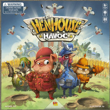 Henhouse Havoc Board Game 2-4 Players Strategy Sealed