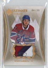 2023 Upper Deck Ultimate Collection Rookies /99 Sean Farrell #111 Patch Auto g2u