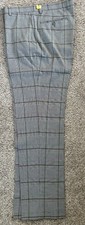 Men's Tommy Hilfiger Brown Checkered Dress Pants - 36x32 - Used/Great Condition