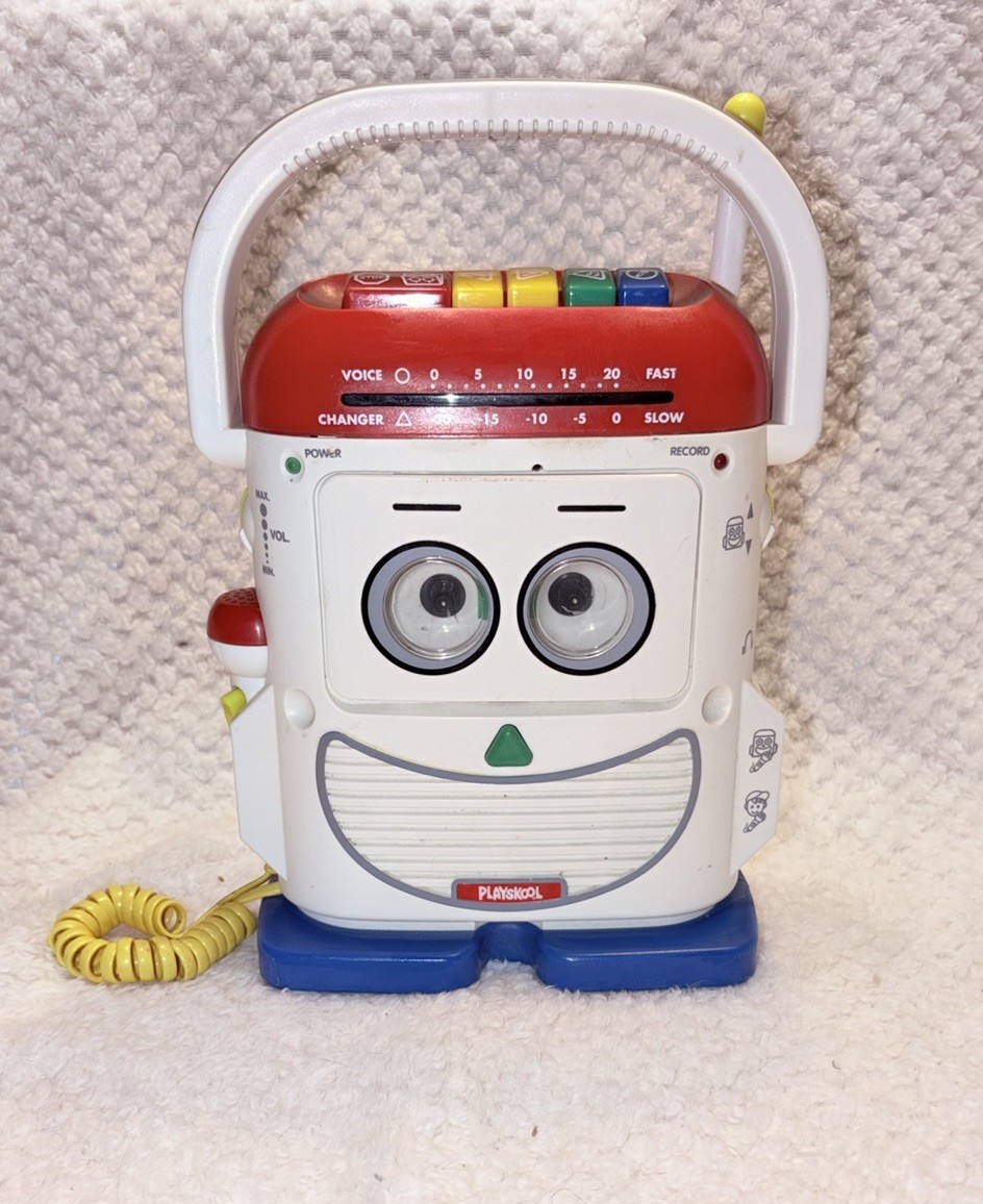 UNTESTED Playskool Mr. Mike Cassette Voice Changing Toy Story PS 468 1996