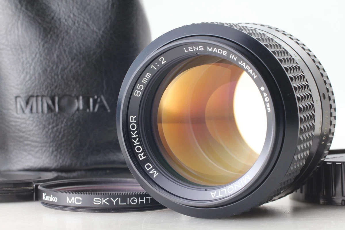 Minolta MD 85mm Focal Camera Lenses for sale - eBay
