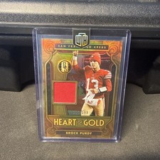 2023 Brock Purdy Panini Gold Standard - Heart of Gold Threads  199