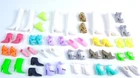 Barbie Doll 24 Pairs SHOES & BOOTS  . NEW Some Vintage (Lot) GREAT  .