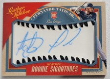 2019 Leather Lumber FERNANDO TATIS JR Patch AUTOGRAPH ROOKIE SIGNATURES #/125