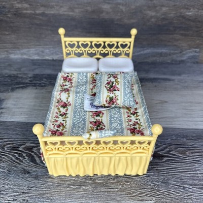 Caring Corners Dollhouse PARENTS BED Double 2007 Learning Curve b270