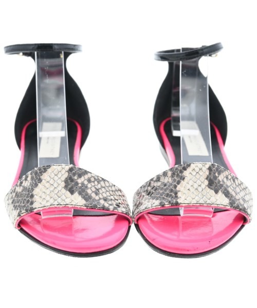 STELLA McCARTNEY Sandals BlackxBeige(Python) EU35… - image 5