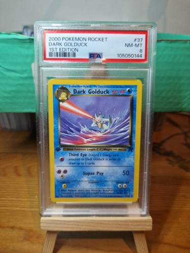 Dark Golduck (1st Edition) graded PSA 8 for sale on eBay