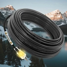 Winter Gutter Heat Cable - Prevents Ice Dams, Easy Installation