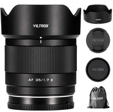 Viltrox 35mm F1.7 APS-C Auto Focus Prime Lens- Sony E-mount Mirrorless Genuine