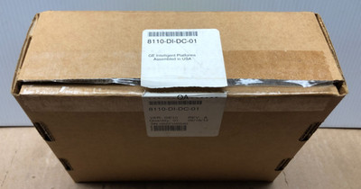 GE Intelligent Platforms 8110 DI DC 01 8 channel, 24 VDC Emerson/GE PAC8000/ NEW