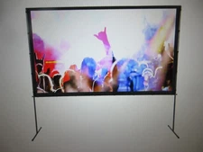Skyshalo Projector Screen with Stand 100 in. 16:9 4K 1080 HD Outdoor Movie Scren