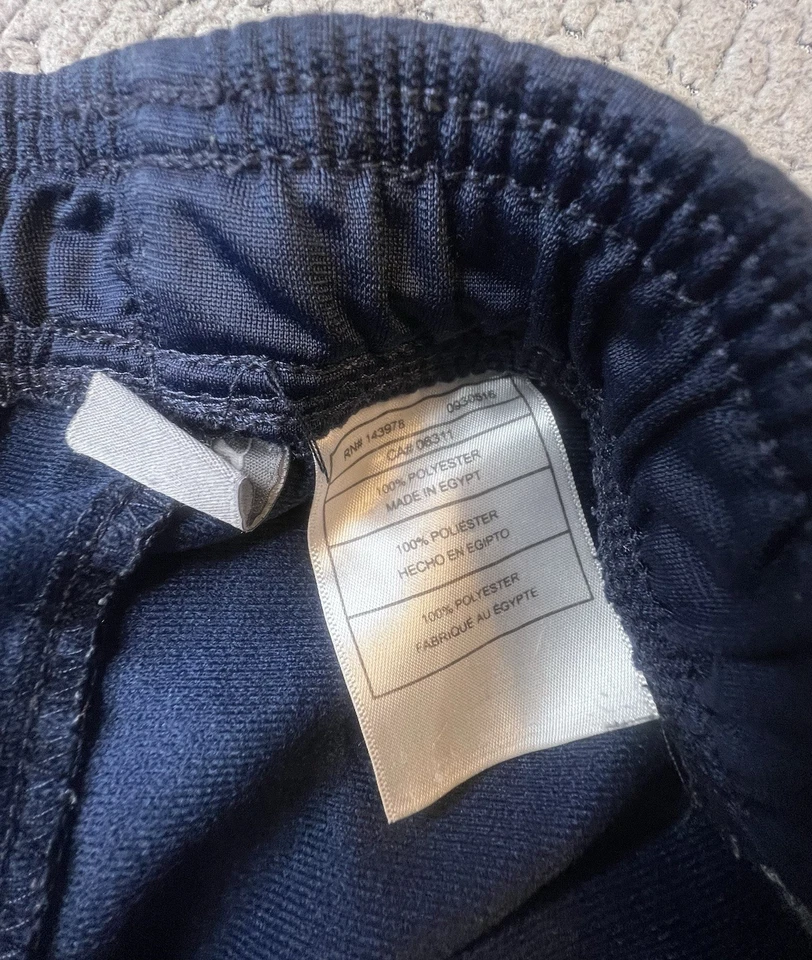 Puma Navey Blue And Gray Track Pants Little Boys Size Small 8 - Image 4 of 4