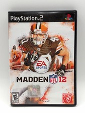 Madden 12 (Sony PlayStation 2 - PS2) Complete w/ Disc, Booklet, & Case - Tested