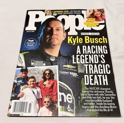 People Magazine June 8 2026 English Kyle Busch Cover People Exclusive Details - Image 1 of 4