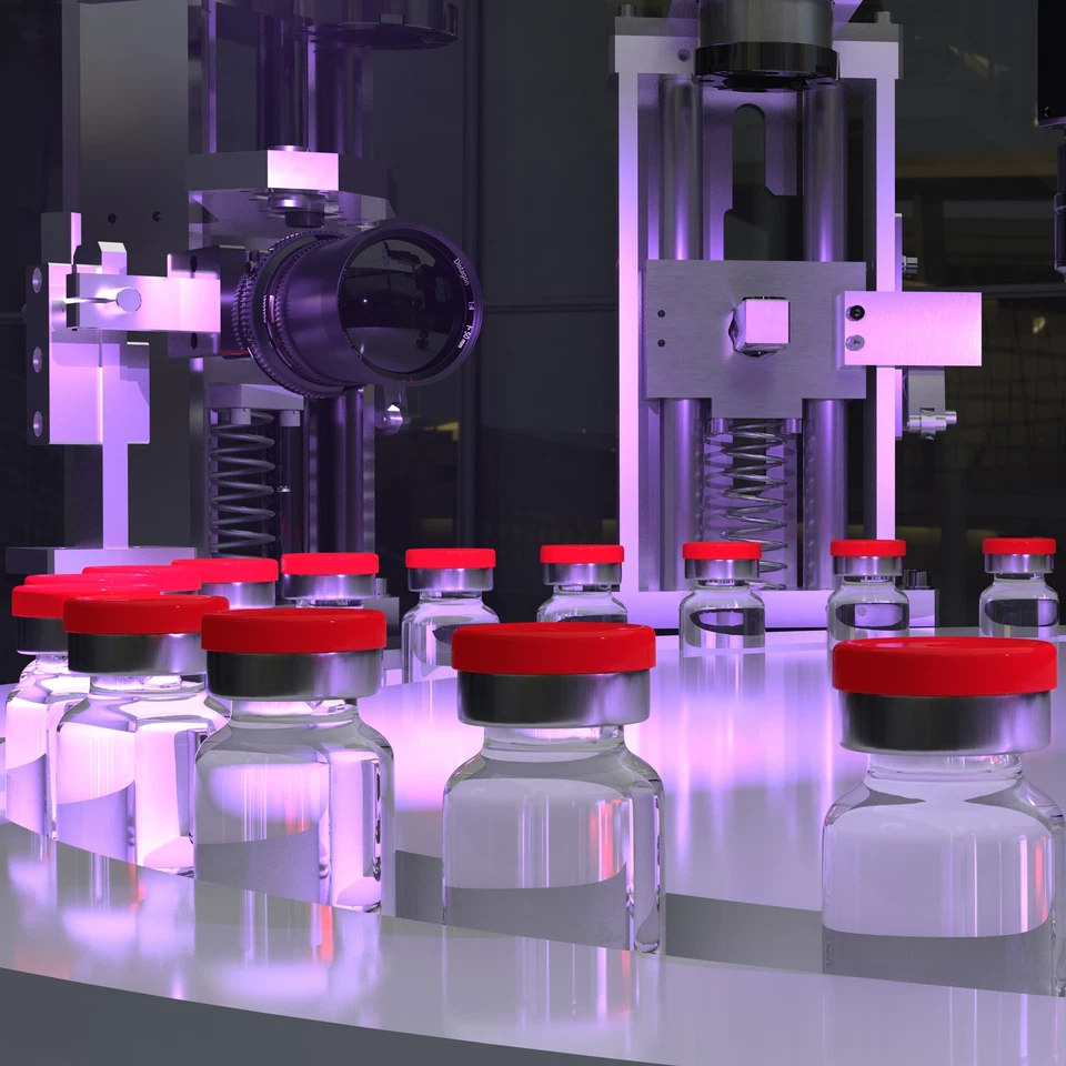 20mm Flip Off Caps 200PCS Burr-Free Flip Off Top Caps, Clear/Matte Silver Foto 4 de 4