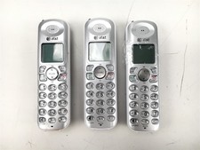Lot of 3 AT T Cordless Handset Phones EL51110 EL51210