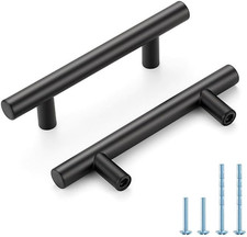 30 Pack 5 Inch Kitchen Cabinet Handles Matte Black Cabinet Pulls Black Drawer..