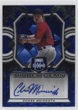 2023 Panini Elite Extra Edition Hidden Gems Blue Chase Meidroth Auto 0dp1