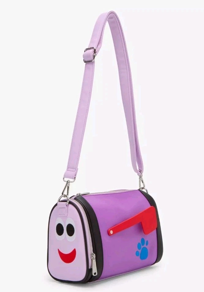 Blue's Clues Mail Time Figural Mailbox Crossbody Bag with Coin Bag