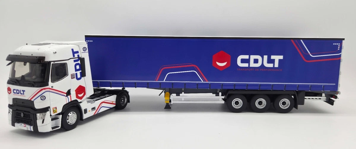 DV11067 CAMION ELIGOR 1/43 Renault R390 Semi Fourgon Tps Charvin 110337