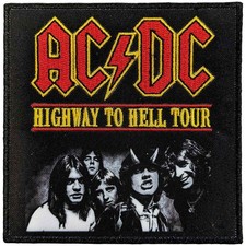 AC/DC Highway To Hell Tour Woven Patch Size One Size