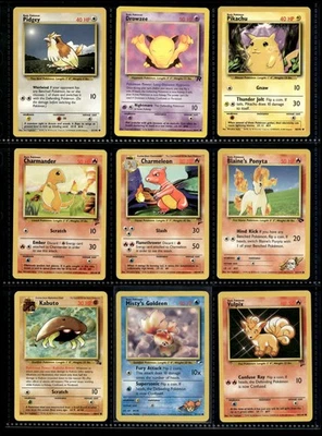 Vtg Pokemon Card Lot Binder Collection Pack Bundle Classic Orginal Base Set - Image 1 of 2