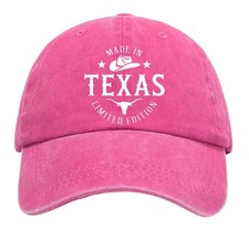 Texas Longhorn Cowboy Hat Unisex Casual Baseball Cap