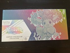 Pokémon Scarlet & Violet Prismatic Evolutions Super-Premium Collection Box Eevee