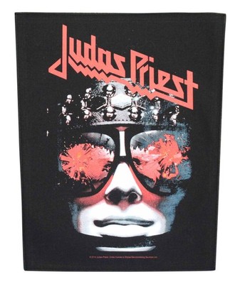 Large Judas Priest Hell Bent For Sew On Battle Jacket Back Patch - OFFICIAL