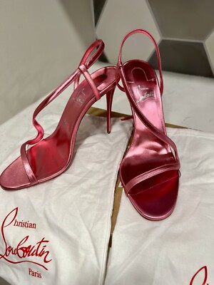 Size 42 Christian Louboutin sandals Sandal Christian Louboutin Camel size 42 EU in Suede - 42157875 main image 2