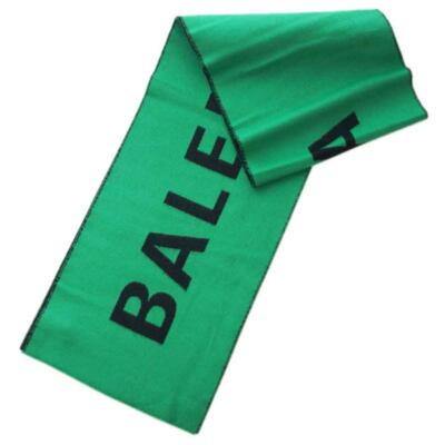 BALENCIAGA ストール 大判 緑 BALENCIAGA ストール 大判 緑 BALENCIAGA ストール 大判 緑