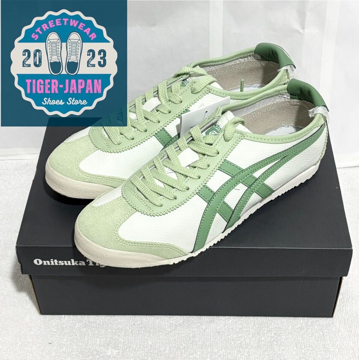 Onitsuka Tiger MEXICO 66 1183A201 304 AIRY GREEN VERDIGRIS Onitsuka Tiger MEXICO 66 1183A201 304 AIRY GREEN VERDIGRIS