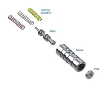 . 4L60-E, 4L65-E, 4L70-E Accumulator Valve Train Kit 77754-10K SONNAX CX,DX,YX