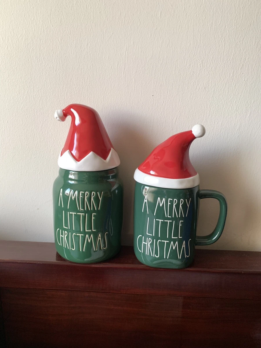 Rae Dunn A Merry Little Christmas Canister And Mug eBay