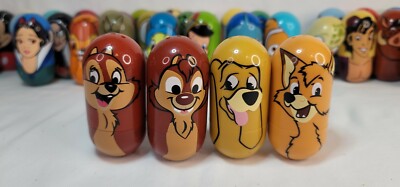 Lot of 50 - 2005/2006 Kellogg's Cereal Disney Beanz Weebles