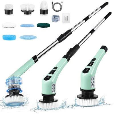 Electric Spin Scrubbercordless Cleaning Brush Spin Scrubberpower Scrubber 2 Adju