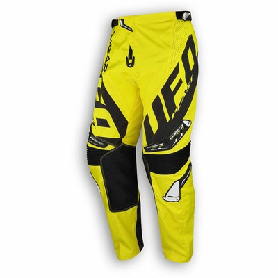 PANTALONI UFO MIZAR MOTOCROSS ENDURO GIALLO NERO COMPLETO MOTO CROSS | eBay