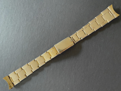 Vintage 1960 Rolex 7205 Big Crown 17mm Expandable Watch Bracelet