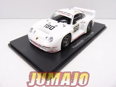 24H144 1/43 HACHETTE Japon 24 Heures Le Mans : Porsche 961 1986 Léna #180