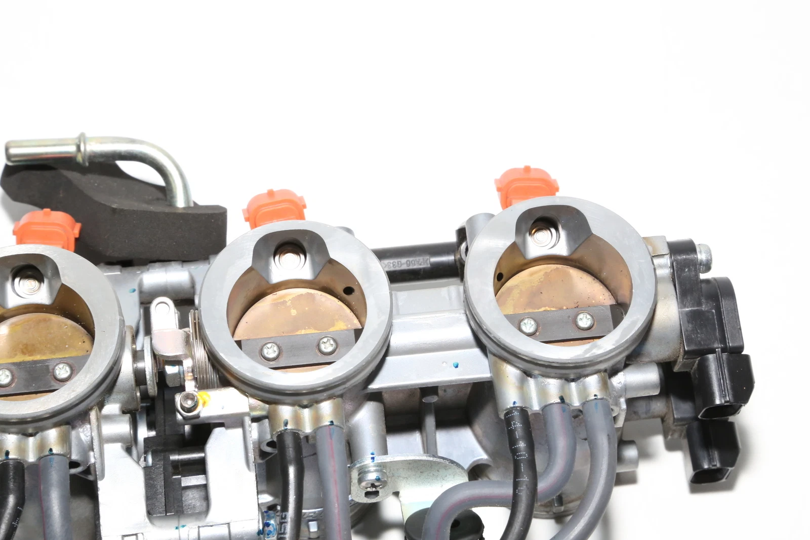 13-18 Kawasaki Ninja Zx6r Zx 636 Main Fuel Injectors Throttle