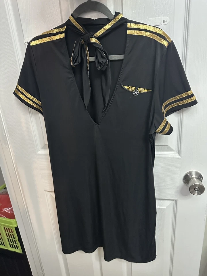 Dreamgirl Women's Air Pilot Costume Size 2X - Image 2 of 4