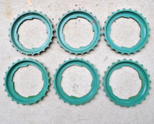 6 LUSTRAN JOHN DEERE B11-24 PLANTER PLATES, PLASTIC