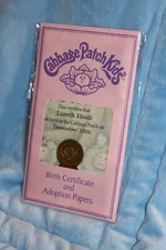Cabbage Patch Kids- Modern Girl Birth Certificate ~Lizeth Heidi December 12th