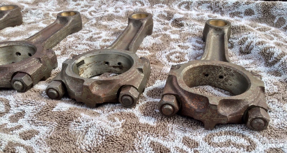 Biela Para 1979+ Cigüeñal Fiat Spider 124 Original 2.0 DOHC Lote De 4 Foto 4 de 4