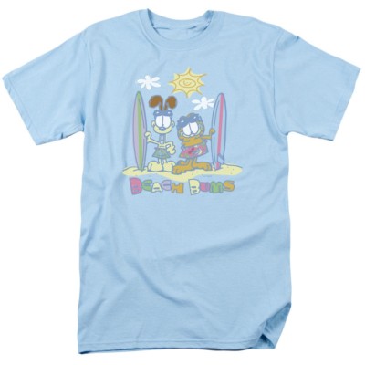 Garfield Beach Bums T-Shirt Sizes S-3X NEW
