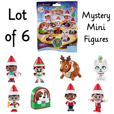 Lot/6 ~ Elf on the Shelf Animated Specials Series 4 Mystery Mini Figures Pets