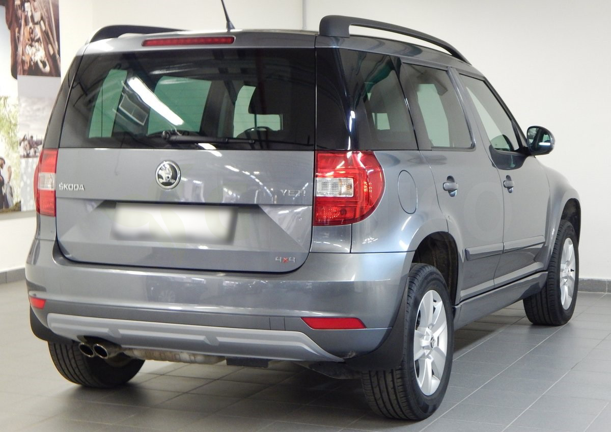 Wind deflectors 4 pieces HEKO compatible with SKODA Yeti 5 doors SUV